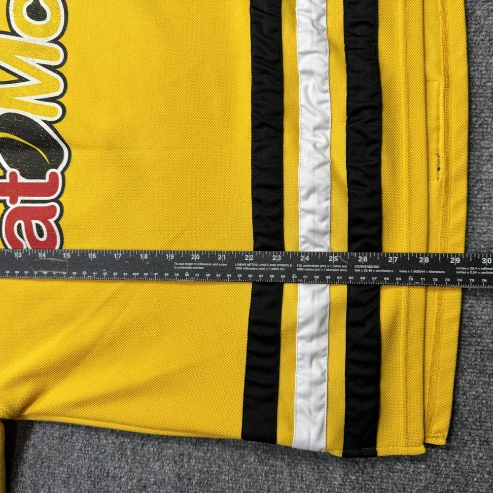 Phillip 17 Canada McDonald atoMc Force Hockey Jersey Mens Medium Yellow Striped